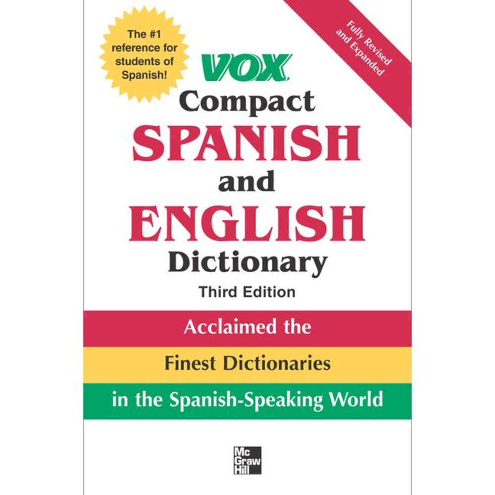 Vox Compact Spanish and English Dictionary, Third Edition (Paperback) -- Vox